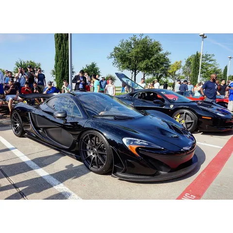 McLaren Monday! Awesome P1 at Cars and Coffee Dallas a few months ago. #McLaren #auto #car #cars #in