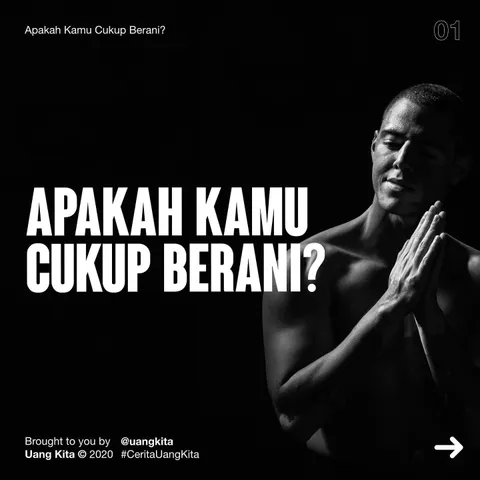 Ingin memiliki habit keuangan yang lebih baik?⁣
⁣
Hanya untuk yang berani⁣
Hanya untuk yang mau beru