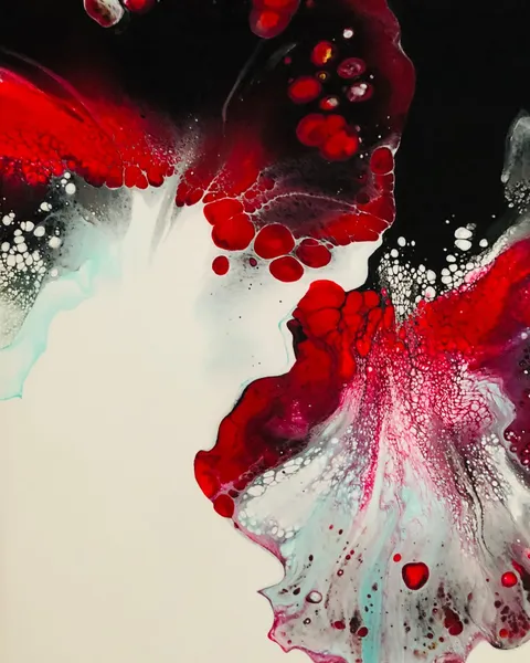 #artwork #fluidpouring #artoncanvas #artistic #acrylicartwork