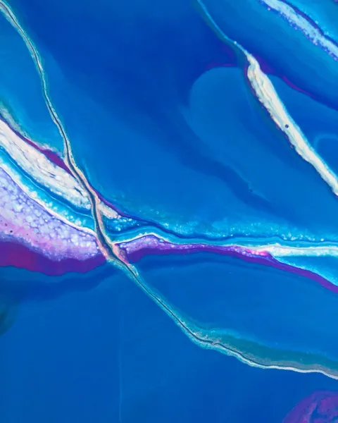 Challenger Deep - Deepest darkest waters, risky to swim.  #abstactart #fluidpour #colorfularte #artl