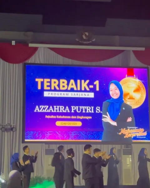 I never imagined I would arrive at this meaningful journey:’) 

Pencapaian bukanlah akhir dari perja