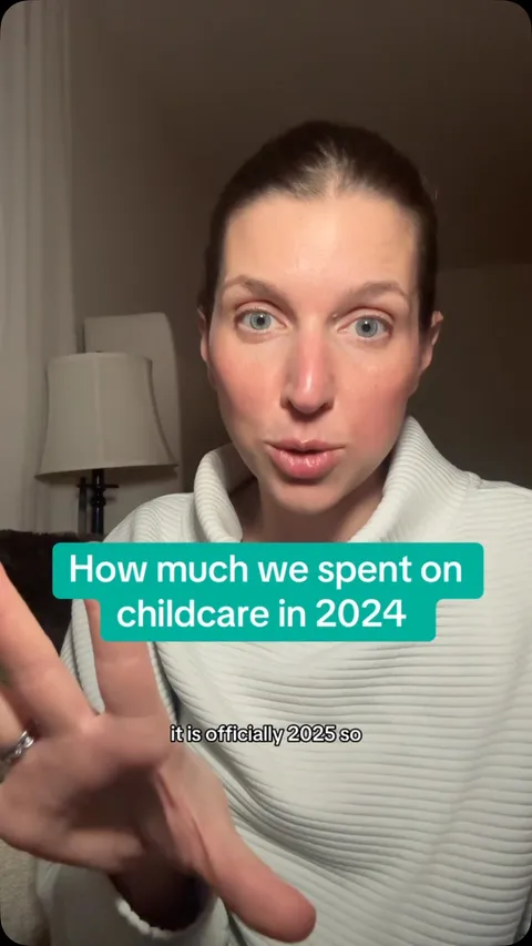 How much did you spend on childcare last year? #childcare #childcarecrisis #nanny #daycare #workingp