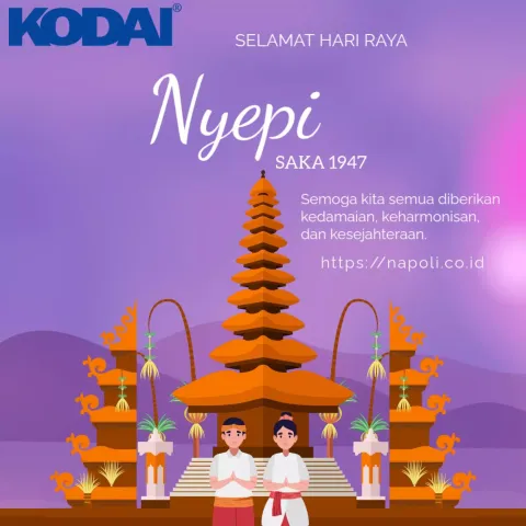 Kami, keluarga besar PT Napoli, mengucapkan Selamat Hari Nyepi 2025 🙏 Semoga kedamaian, ketenangan,