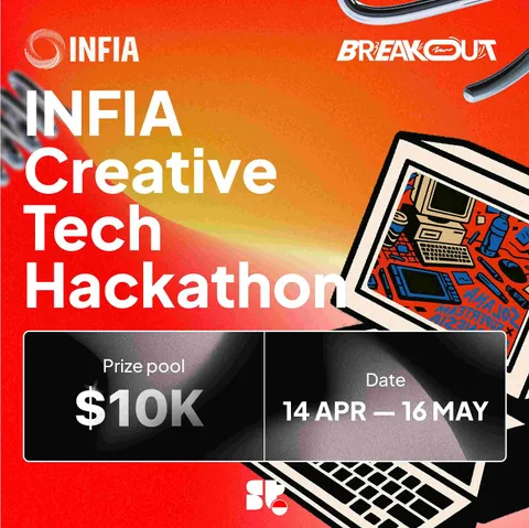 Superteam Indonesia and INFIA proudly presents a Creative Tech Hackathon on Solana — with a total pr