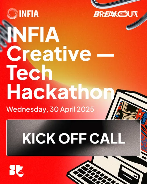 It’s happening!
INFIA Creative-Tech Hackathon is kicking off this Wednesday, 30 April 2025!
Join the
