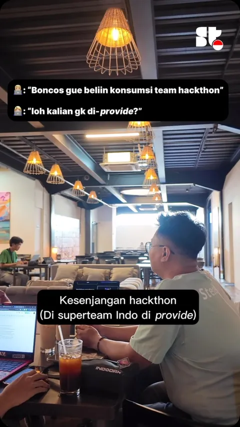Ikut hackthon bisa sambil makan dan DIBAYARIN???

ini gk rugi apa?? Coba yuk ikut dan ajukan ide kam