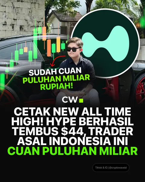 Trader asal Indonesia, Steven Anderson @andersonnsteven berhasil mendapatkan profit puluhan miliar d