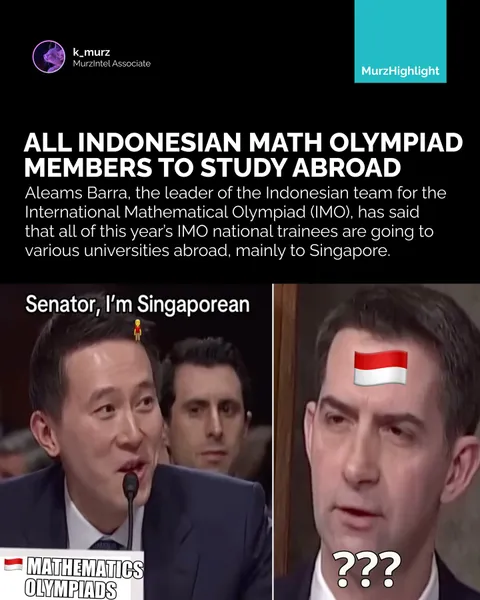 When "mengharumkan nama bangsa" means nothing but buzzwords. BTW CONGRATS FOR THE IMO TEAM 🥳

#murz