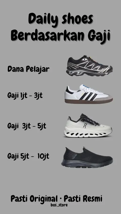 Bener ga nih guys ? 😅
Daily shoes kalian apa nih 😁

Shop Online 24/7
WhatsApp : 085740336561

Offl
