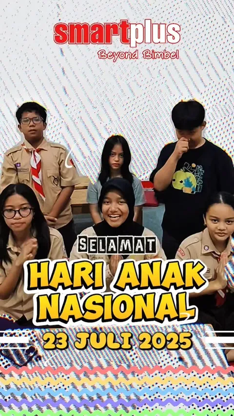 Selamat Hari Anak Nasional 2025 💛
Setiap anak terlahir istimewa, membawa cahaya, harapan, dan pote