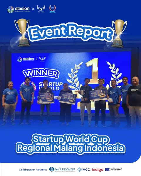 š EVENT REPORT - STARTUP WORLD CUP REGIONAL MALANG 2025
We are proud to be part of the journey to
