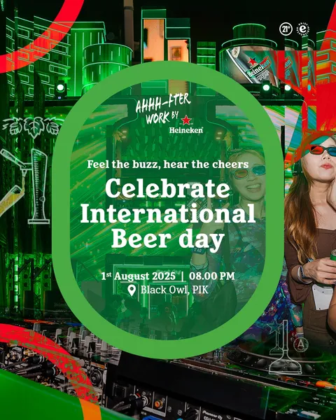 Celebrate International Beer Day with Heineken®️.
1st August 2025.
Black OWL, PIK.
With Marcello