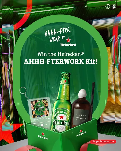 Got a track that screams Afterwork? 🎶
Share it with Heineken® for your chance to win the exclusive