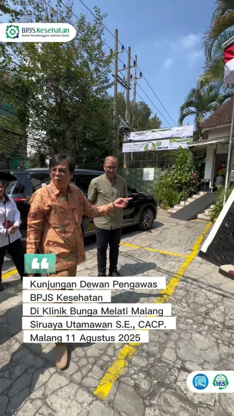 📍 Kunjungan Dewan Pengawas BPJS Kesehatan ke Klinik Bunga Melati Malang
Sebagai bagian dari fungsi