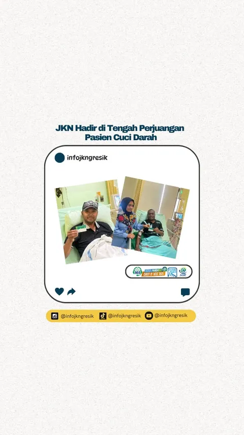 Halo Sobat JKN 👋
Program Jaminan Kesehatan Nasional (JKN) yang diselenggarakan oleh BPJS Kesehatan