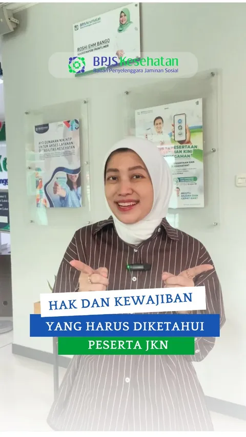 Eitttss
Kalian tau ngga? kalau kita sebagai peserta JKN punya hak dan kewajiban yang harus diketahui