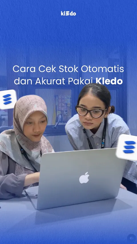 Sekarang cek stok gaperlu ribet! ✨

Dengan Kledo cek stok bisa dilakuin secara otomatis, laporan jad
