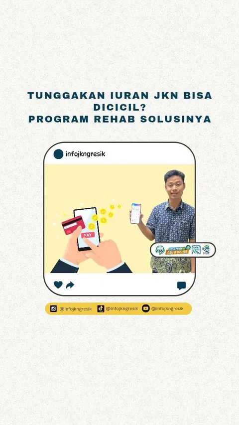 💬 “Pindah segmen BPJS tapi masih ada tunggakan? Tenang, bisa dicicil kok!”

Kenalin, ini dia progra