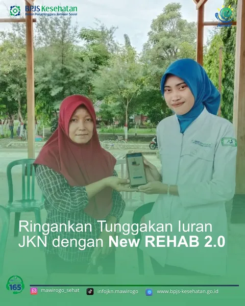 Halo Sobat JKN👋

Kini, bayar tunggakan iuran JKN jadi lebih ringan dengan Program New REHAB 2.0 (Re