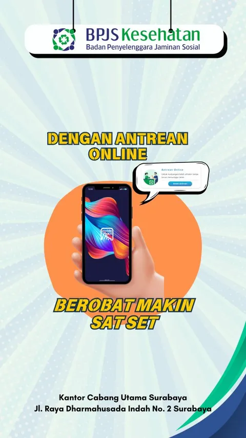 Halo Sobat JKN
Sudah banyak yang membuktikan bahwa antrean online melalui Mobile JKN sangat membant