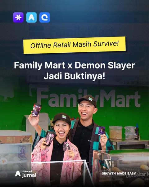 Siapa yang FOMO sama kolaborasi Family Mart x Demon Slayer ini?✨
Bersamaan dengan perilisan film ya