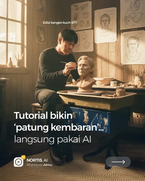 COMMENT untuk promptnya 👇 #ai #artificialintelegent #nortisai #nanobanana