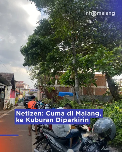 Lek di tempatmu, area pemakamannya ada tukang parkirnya juga gak? 

📸 X dittolongdit