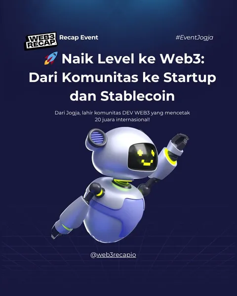 Naik Level ke Web3: Dari Komunitas ke Startup dan Stablecoin

Mas Yanzero, CTO IDRX sekaligus CEO We