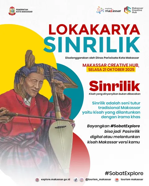 Mari jaga dan hidupkan kembali warisan lisan Makassar!🤩

Di tengah derasnya arus digital, Loka Kary
