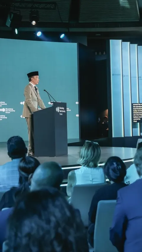 Dalam Bloomberg New Economy Forum hari ini, saya menegaskan bagaimana Indonesia telah membangun fond
