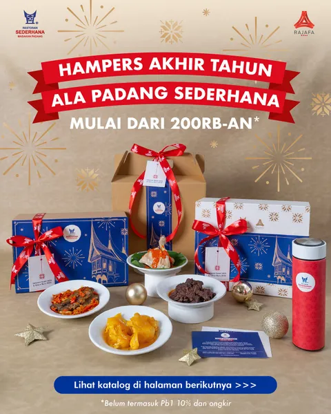 #HamperAkhirTahun – Jelang akhir tahun, saatnya berbagi kebahagiaan lewat Hamper Akhir Tahun ala Pad