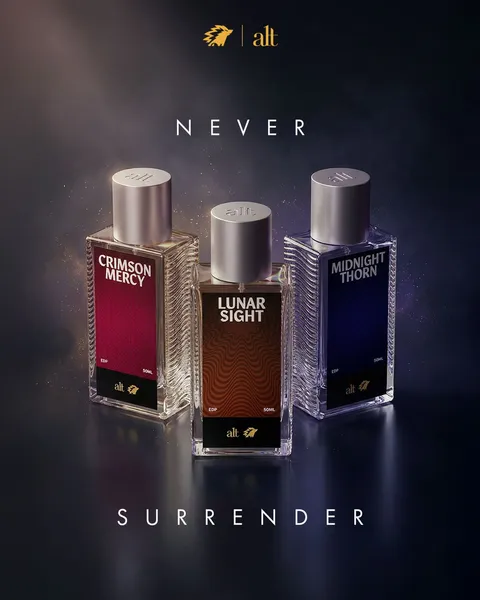 RISE, REBEL, CONQUER.
Never stop fighting, Never surrender.
alt perfumery for ONIC.
See you at M7