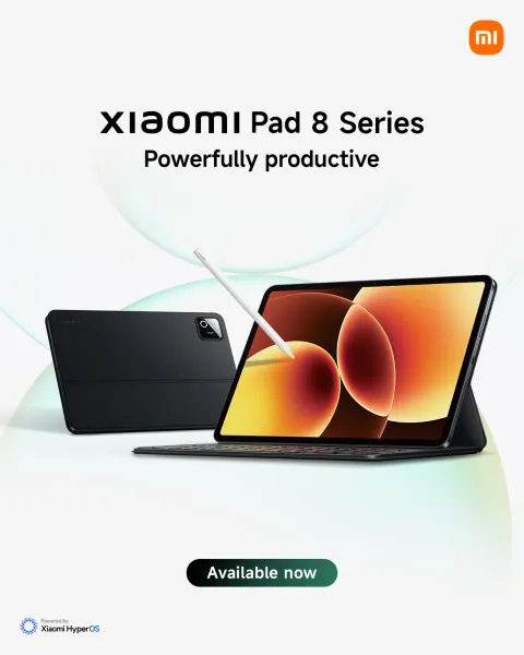 It's time to #PowerfullyProductive with #XiaomiPad8Series!
Dengan Snapdragon 8 Elite Mobile Platfor