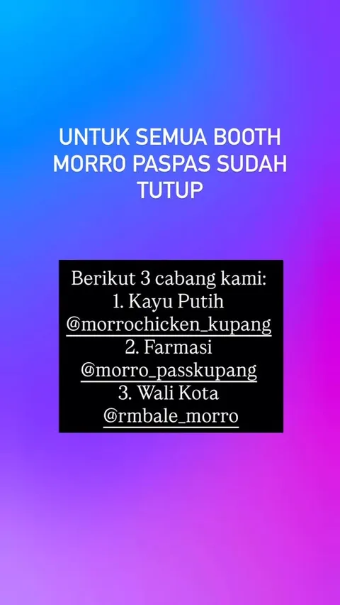 Spesialis ayam geprek ada di cabang Kayu Putih bawah Uyelindo. Spesiais ayam kremes bisa kunjungi ca