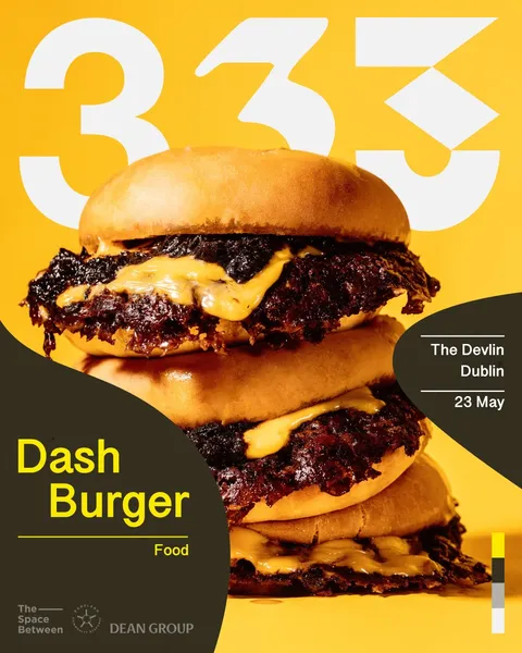 Crispy edges. Serious flavour.
A special concept from @dashburger_ @barrywallace_ lands at 333 Fest