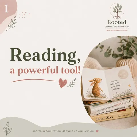 Reading with your child doesn’t have to mean sitting down and reading every single word on the page.