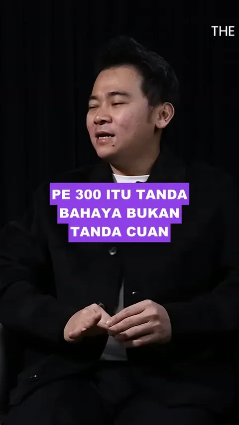 PE 300 ITU TANDA BAHAYA BUKAN TANDA CUAN

Waktu PE saham udah gila gilaan mahal dan gak masuk akal i