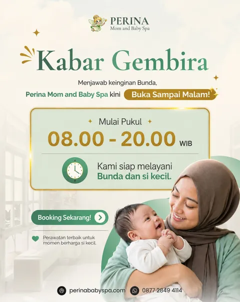Kabar Gembira🎊

Kini Perina hadir lebih fleksibel untuk Bunda yang punya banyak kesibungan di siang
