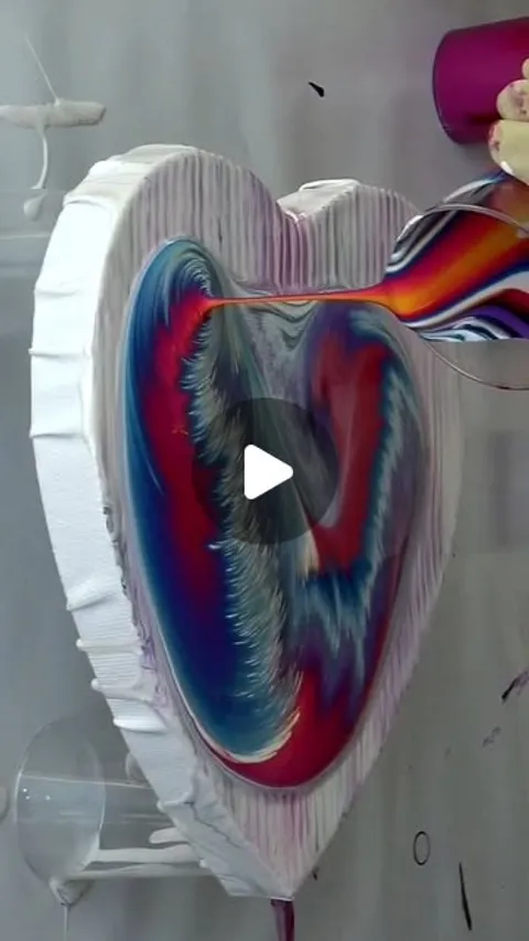 568 likes, 34 comments - fionaacrylic on February 3, 2024: "From my heart to yours ❤️💞❤️
#abstracta