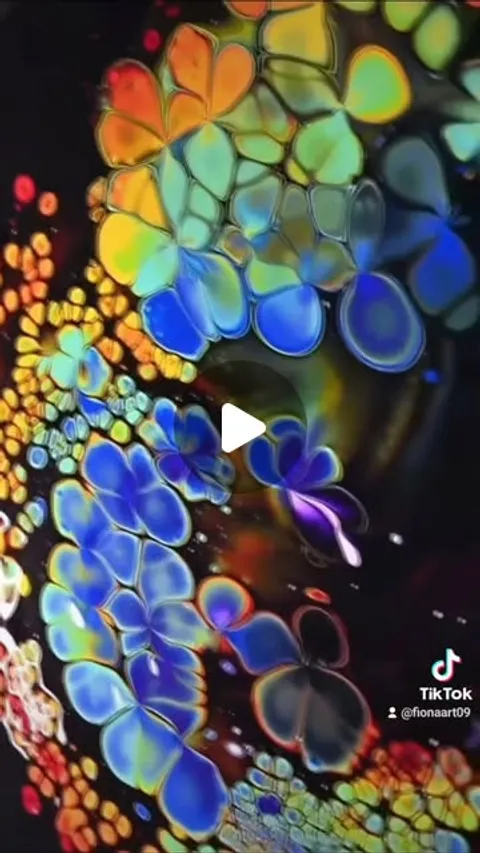 490 likes, 20 comments - fionaacrylic on January 13, 2024: "Rainbow in open cup
#abstractart #acryl