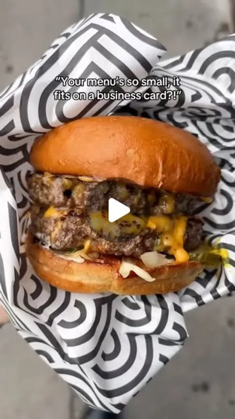 bunsenburgers on February 7, 2025: "don’t overthink it ;)
.
.
#burgers #foodie #dublinfood #frie