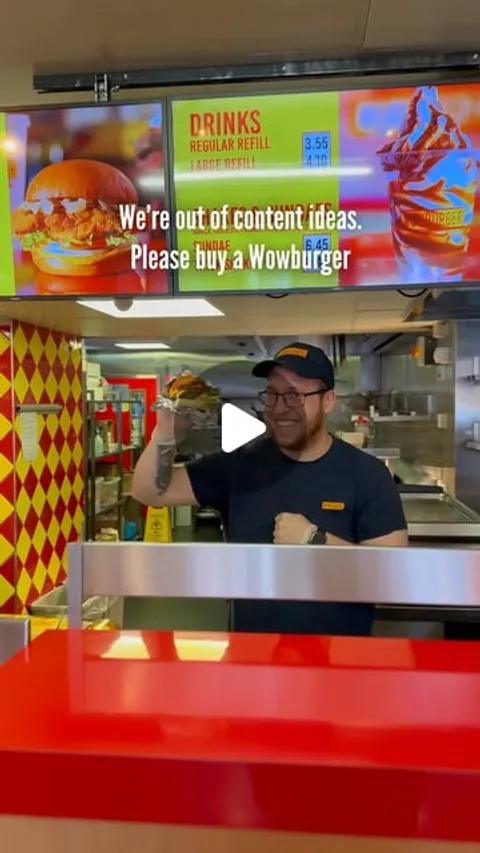46 likes, 2 comments - officialwowburger on May 28, 2025: "We’ve run outta content... but not outta
