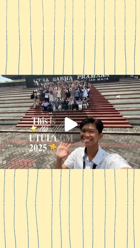 3,522 likes, 44 comments - fa_zmi on July 3, 2025: "This is us after UTUL UGM!
Kaliann kerenn banget