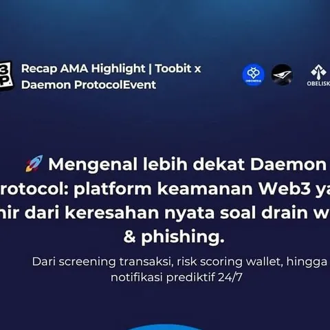 50 likes, 15 comments - web3recapio on October 3, 2025: "Toobit Deep Dive Into Daemon Protocol

Sela