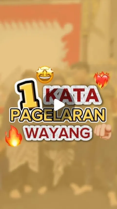 Gelaran wayang UNESCO nggayuh inggo nguri-uri kabudayan Jawa sing adiluhung. Ing konser iki, 6.000 u