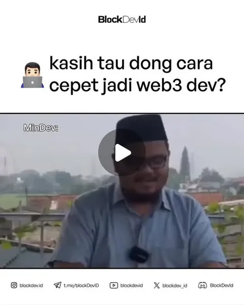 Belajar web3 tidak harus susah dan mahal. Dengan bertanya-tanya dan bergabung dengan komunitas, kamu