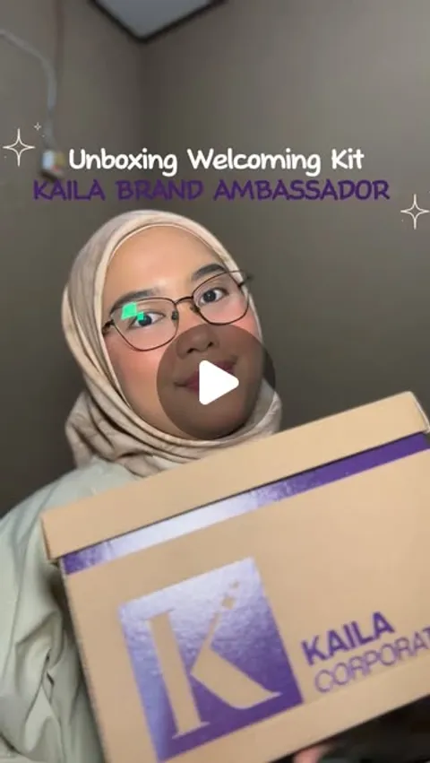 Officially join as @kailaofficial.id Brand Ambassador Batch 2 🫶🏽
Dikirimin welcoming kit yang isi
