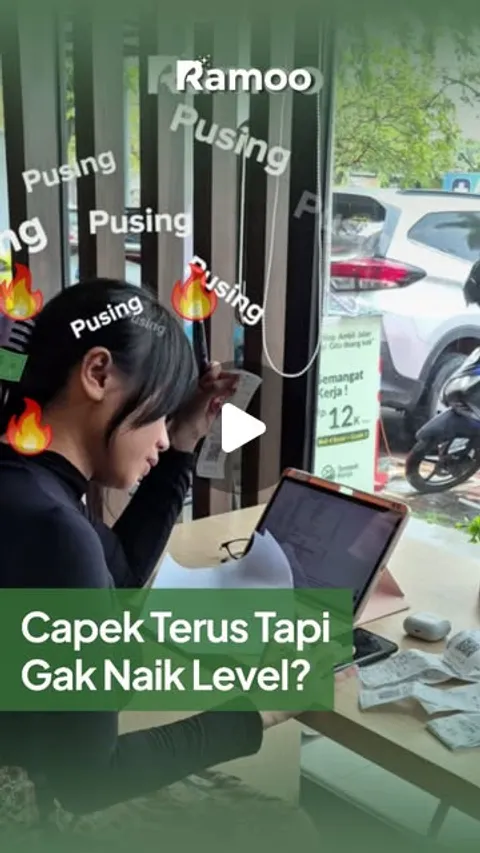 17 likes, 0 comments - ramoo_id on May 3, 2026: "Capek ngurus transaksi satu-satu, tapi laporan masi
