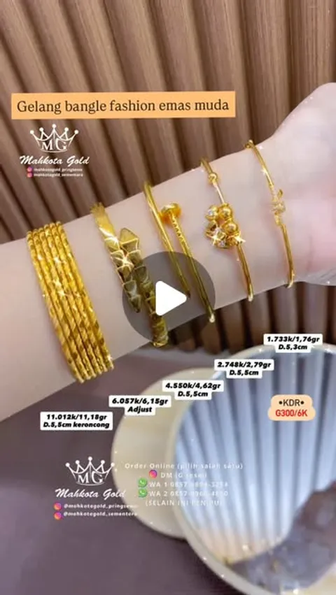 19 likes, 2 comments - mahkotagold_pringsewu on May 11, 2026: "Yang suka look mewah bisa ambil di mo