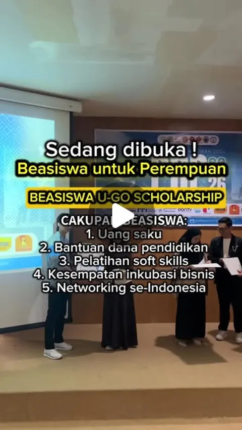 596 likes, 262 comments - nurainunazzhr_ on May 13, 2026: "Yuk daftar beasiswa khusus untuk kamu Per